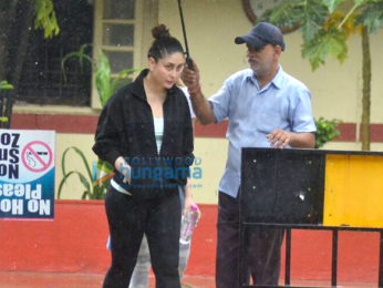 Kareena Kapoor Khan, Amrita Arora snapped at the gym today