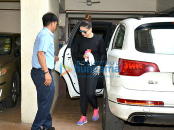 Kareena Kapoor Khan and Amrita Arora snapped at the gym