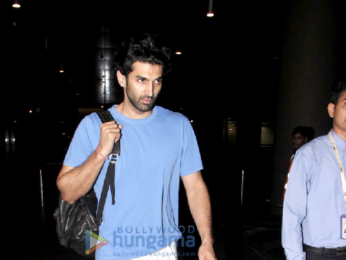Katrina Kaif and Aditya Roy Kapur snapped at the airport