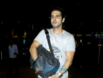 Manyata Dutt and Zayed Khan snapped at the airport
