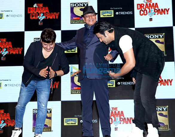 mithun chakraborty krushna abhishek attend the press conference of their show the drama company 3