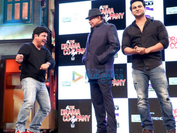 Mithun Chakraborty, Krushna Abhishek attend the press conference of their show 'The Drama Company'