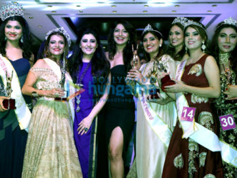 Ganesh Acharya, Archana Kochhar, Sandhya Shetty, Ankita Bhargav, Ishita Dutta, Piaa Bajpai, Alesia Raut and others at the finale of 'Mrs Bharat Icon 2017' at Sahara Star
