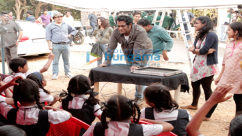 On The Sets Of The Movie Jagga Jasoos