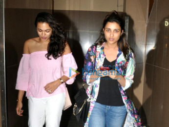 Parineeti Chopra snapped post a movie screening at Juhu PVR