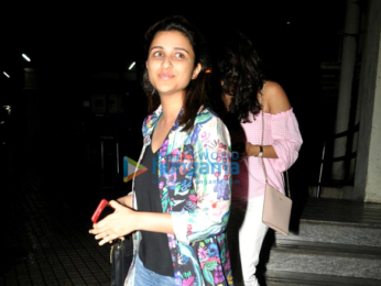 Parineeti Chopra snapped post a movie screening at Juhu PVR