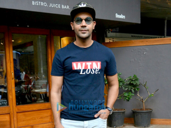 Patralekha and Rajkumar Rao snapped at Sequel in Bandra