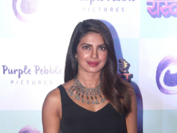 Priyanka Chopra spotted with other celebs at the special screening of her Marathi film 'Kay Re Rascala'