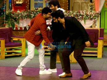 Promotion of 'Mubarakan' on Comedy Nights with Kapil Sharma