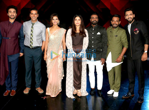 promotions of toilet ek prem katha on dance 4