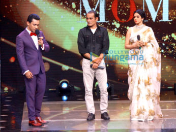 Promotions of the film 'Mom' on the sets of 'Sa Re Ga Ma Pa L'il Champs'