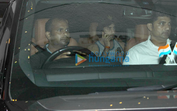 ranbir alia snapped post their visit at karan johar house 1