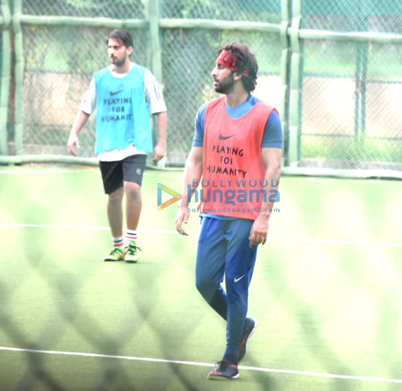 ranbir kapoor and armaan jain snapped during a football match 4