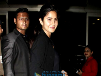 Ranbir Kapoor and Katrina Kaif depart to promote their film 'Jagga Jasoos' in Delhi