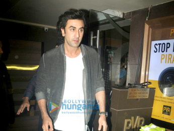 Ranbir Kapoor interacts with kids at a special screening of Jagga Jasoos