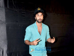 Ranbir Kapoor, Rishi Kapoor and Neetu Kapoor grace the screening of Jagga Jasoos