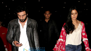 Ranbir Kapoor and Katrina Kaif arrive in Mumbai after promoting their film ‘Jagga Jasoos’ in Delhi
