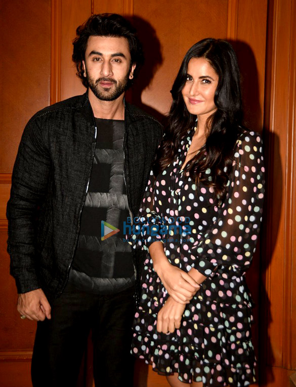 The awesome twosome Ranbir Kapoor and Katrina Kaif were snapped at the film promotions of ‘Jagga Jasoos’ The awesome twosome Ranbir Kapoor and Katrina Kaif were snapped at the film promotions of ‘Jagga Jasoos’
