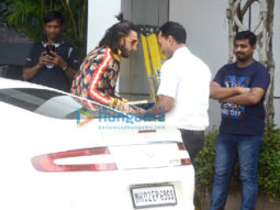 Ranveer Singh and Alia Bhatt depart for Delhi