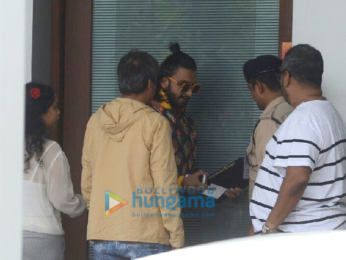Ranveer Singh and Alia Bhatt depart for Delhi