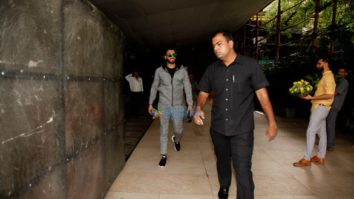 Superstar Ranveer Singh snapped in Bandra