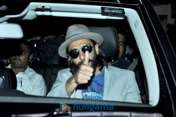 Ranveer Singh and Ileana D’Cruz snapped at Sunny Super sound post dubbing Ranveer Singh and Ileana D’Cruz snapped at Sunny Super sound post dubbing