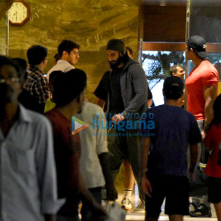 Ranveer Singh snapped post his gym session in Bandra