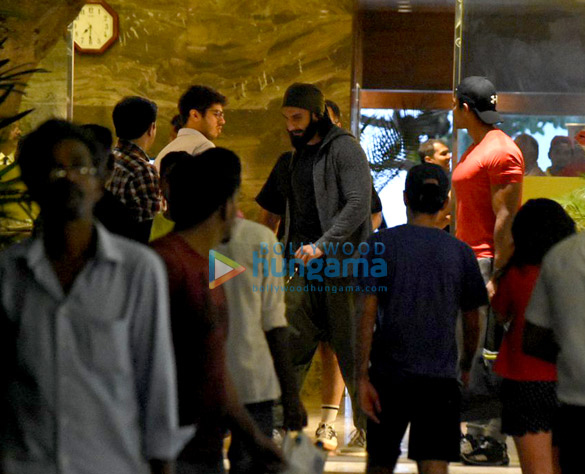 ranveer snapped post his gym session 1