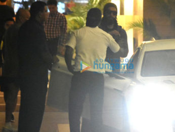 Ranveer Singh snapped post his gym session in Bandra