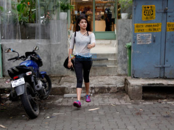 Stunning Rhea Chakraborty snapped at The Kitchen Garden