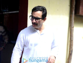 Saif Ali Khan and Sidharth Malhotra snapped in Bandra
