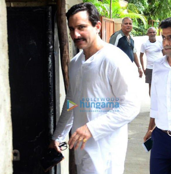 Saif Ali Khan and Sidharth Malhotra snapped in Bandra