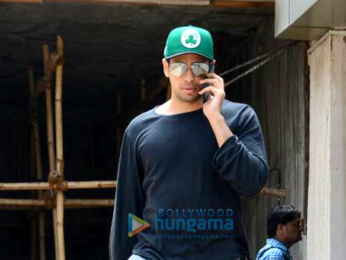 Saif Ali Khan and Sidharth Malhotra snapped in Bandra
