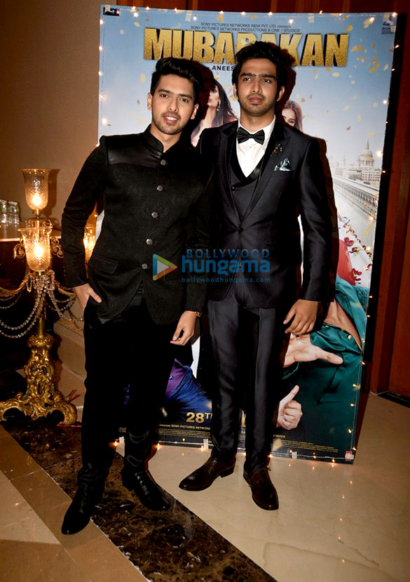 sangeet ceremony with the cast and crew of mubarakan 13