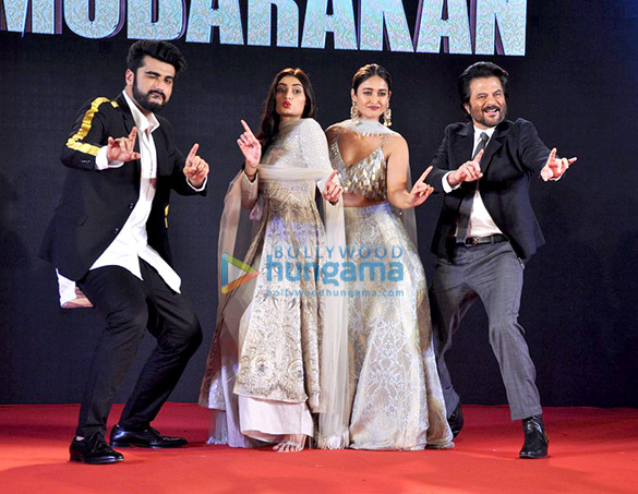 sangeet ceremony with the cast and crew of mubarakan 3