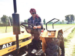 Watch: Shah Rukh Khan gives desi feels driving a tractor in Punjab