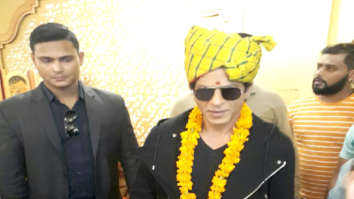 Shah Rukh Khan receives a royal welcome in Rajasthan