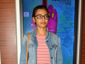 Shraddha Kapoor and Radhika Apte at Lipstick Under My Burkha screening