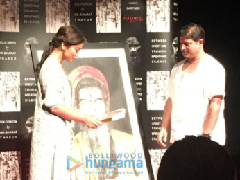 Shriya Saran attends Dr. Bharath Thakur’s Solo Art Exhibition
