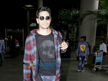 Sidharth Malhotra back from Aiyaary shoot