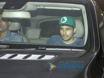 Sidharth Malhotra snapped at Karan Johar's house