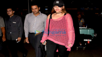 Sonakshi Sinha arrives from USA