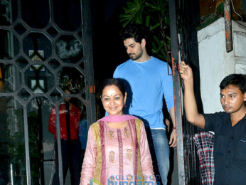 Sooraj Pancholi & Family snapped post lunch at The Korner House