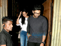 South Superstar Allu Arjun snapped with his wife post dinner at Khar Social