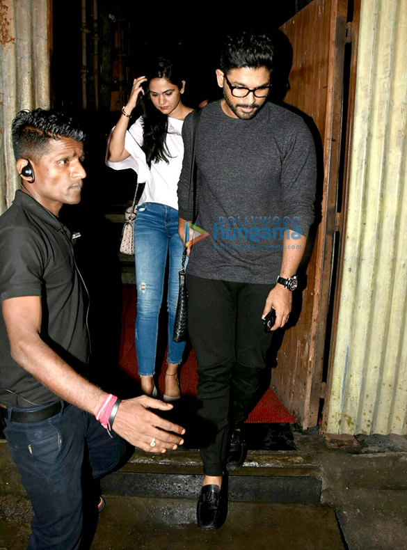 south superstar allu arjun snapped with his wife post dinner at social in khar 1