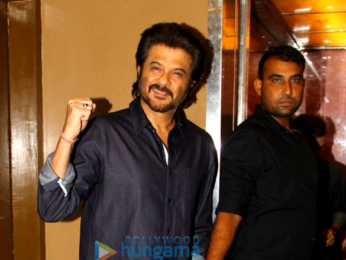 Special screening of 'Mubarakan' at PVR Juhu