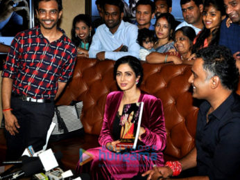 Sridevi snapped at 'Mom' Special screening for Fans