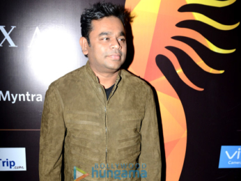 Sushant Singh Rajput, Kriti Sanon and A.R. Rahman at IIFA Awards media meet in Delhi