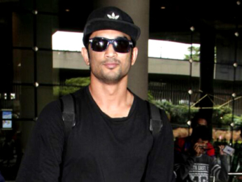 Sushant Singh Rajput and Kangna Ranaut snapped at the airport