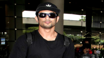 Sushant Singh Rajput and Kangna Ranaut snapped at the airport